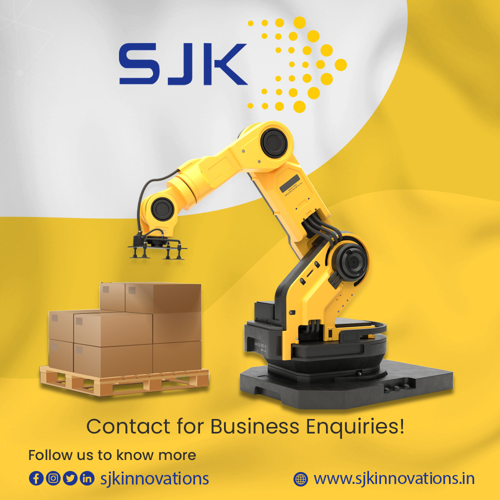 InnovationsSjk's tweet image. Robotic palletizers are becoming an integral part of warehouses handling large levels of inventories! 

#IndustrialAutomation #robots #robotsolution  #roboticautomation #warehousemanagement #industrial #automationsolutions #materialhandling #Warehouse #sjkinnovations