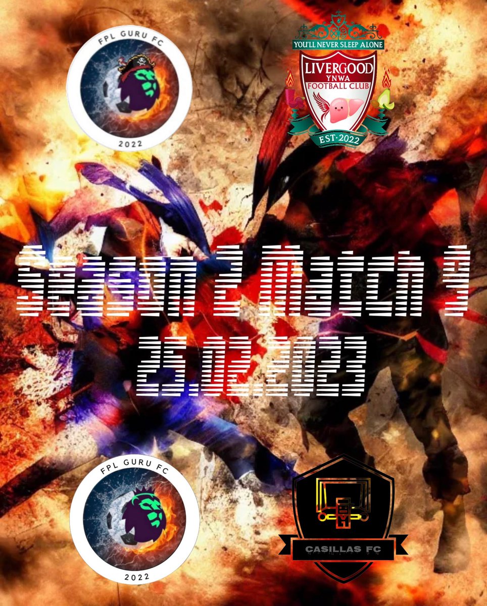 After a thrilling season, we are down to the last game of the season tonight.  Guru MVP will play YNSA and Guru FC will play Casillas FC.  

We are respectfully ranked 5th and 6th in D1 and we aim to challenge the title in 2 years. 

#guruforthewin
#communitygameFi
<a href="/HolyShxxtNFT/">HolyShxxt!!</a>