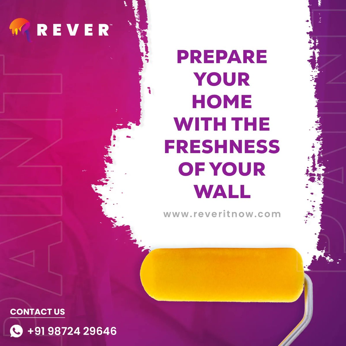 reveritnow's tweet photo. Prepare Your ๐ Home With the Freshness of Your Wall!
#reveritnow #wallpaper #wallpaint #interior #muralpainting #painter #design #housepainting #artistsoninstagram #interiorpainting #homepainting #paintingcontractor #drawing #streetartphotography #localpainter https://t.co/Pe4MGOEJfW