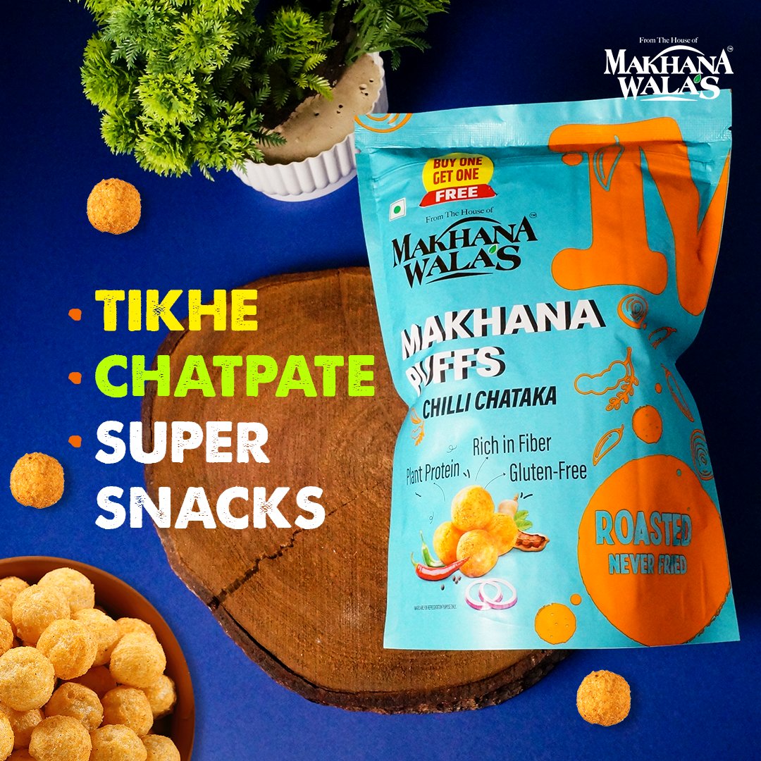 Makhana_Walas's tweet photo. What's life without some spice in it? BORING, isn't it? Make your snack time chatpata with some healthy and spicy super snacks. Pick your pack at https://t.co/29bi7sps0H
#Makhanawalas #Spicy #Healthy #HealthySnacks #RoastedSnack https://t.co/OnsETjafbF