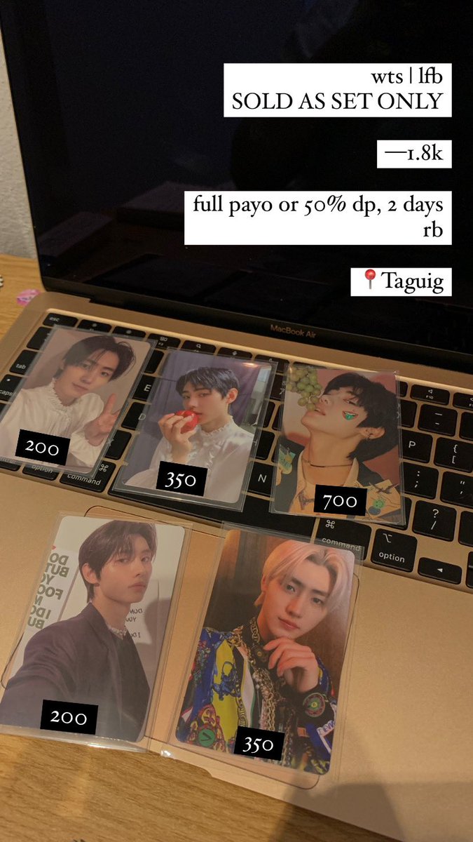 lormaemaes's tweet photo. WTS | LFB

Sold as set only!

🏷️ wts lfb hoon sakristan, hoon versace, grapehoon, applehoon, hoon no https://t.co/tFvlRfUQIp