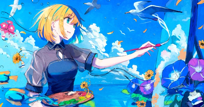 EXFLATと星は巡り～のキービジュが生まれるまでの没カラーラフを供養してあげよう 