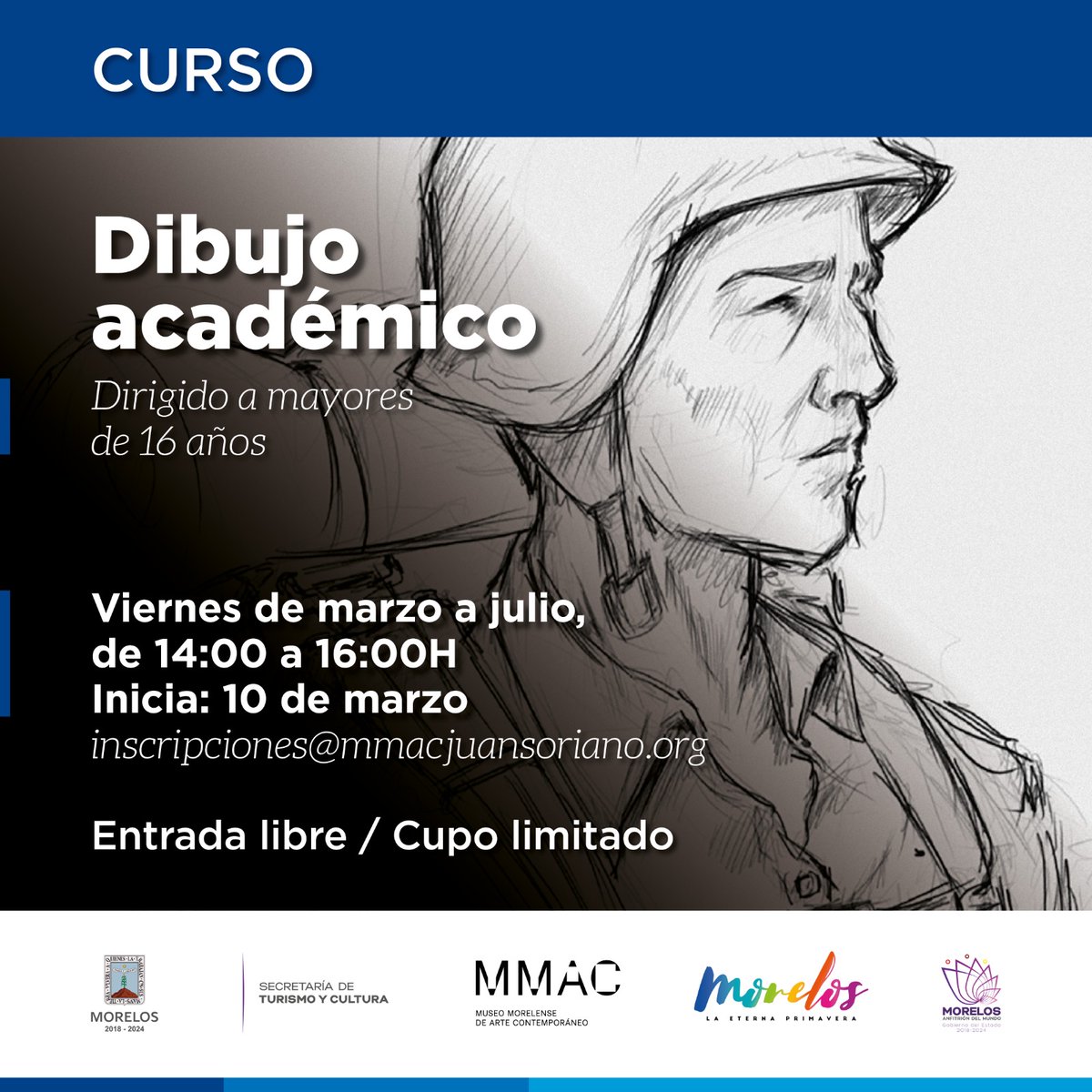 mmacjs's tweet photo. 🔊 A partir de marzo iniciamos nuevos talleres. Revisa nuestra e card para ver si son lo tuyo, inscríbete, y te esperamos para crecer juntos. ¡No te los pierdas!
#MMACJS https://t.co/t12lFNhE55