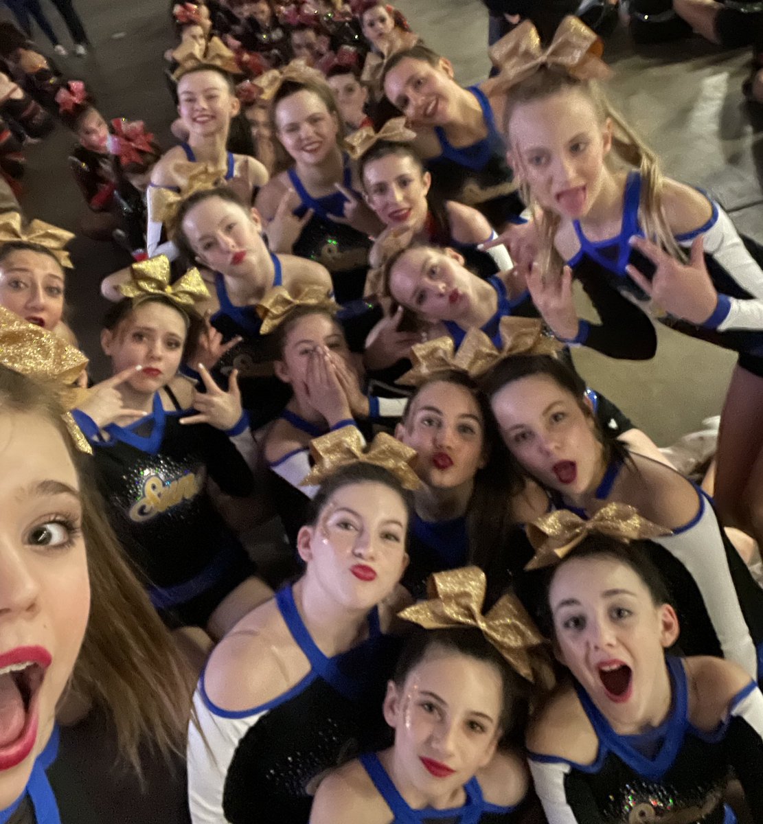 ca_denverco's tweet photo. ✅ First time CCS Prep teams have competed at NCA 

✅ A hit zero routine

✅ First giant megaphone NATIONAL CHAMPION trophy coming home with a Suns Prep team

CONGRATULATIONS, SENIOR GOLD! ☀️

#ProudToBeASun https://t.co/inl5LUnVPT