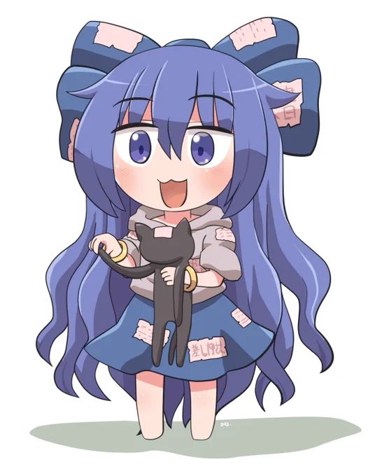ぬいぐるみで遊ぶおねえちゃん #おは東方 