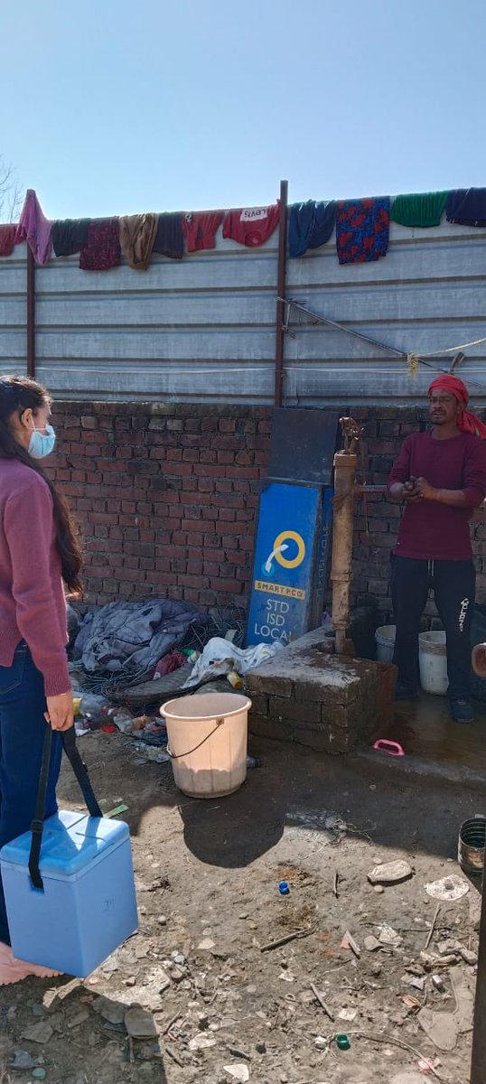 tcifindia's tweet photo. Our Vaccinators are reaching hard to reach areas to bring  #COVID19 vaccine to the door steps of most vulnerable communities in India. At @tcifindia we appreciate vaccinators efforts in controlling Covid-19 disease in India. @USAID_MOMENTUM @JSIhealth @gavi @MoHFW_INDIA https://t.co/jwueMczBs9