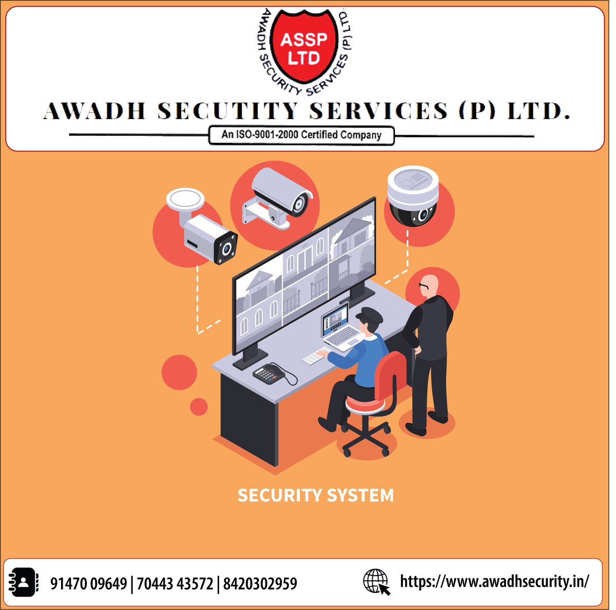 awadhsecurity's tweet photo. For All Your Security Needs

Call-91470 09649 | 70443 43572 | 8420302959
Website- https://t.co/NdlEt3eXFw

#securityservice #securityserviceindia #securityserviceagency #secutityservicekolkata #securitycompanykolkata #securityagencykolkata #awadhsecurities #awadhgroup https://t.co/JSmOP3Tze8