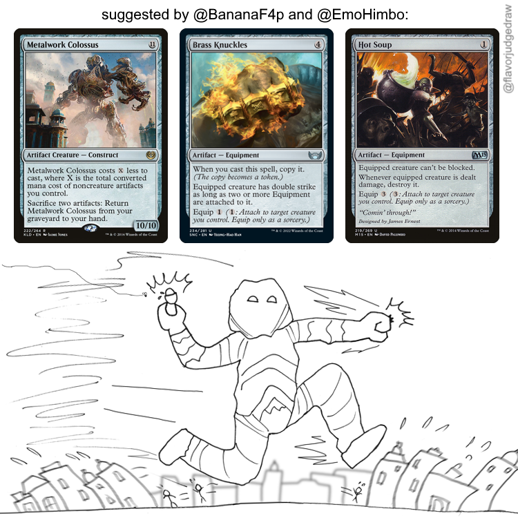 MTG flavor judge drawings   (@flavorjudgedraw) on X