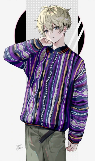 3Dニット男子 