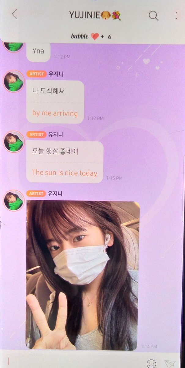 LuckyYna96's tweet photo. Yujin Bubble Update!
πΆπ«Άπ«Άπ«Ά
#AnYujin #Yujin #AnDaengdaeng #Yujin #Bubble #IVE #Wonyoung #JangWonyoung #PuppyYujin #BunnyWony #DIVE https://t.co/cVYJihEpsy