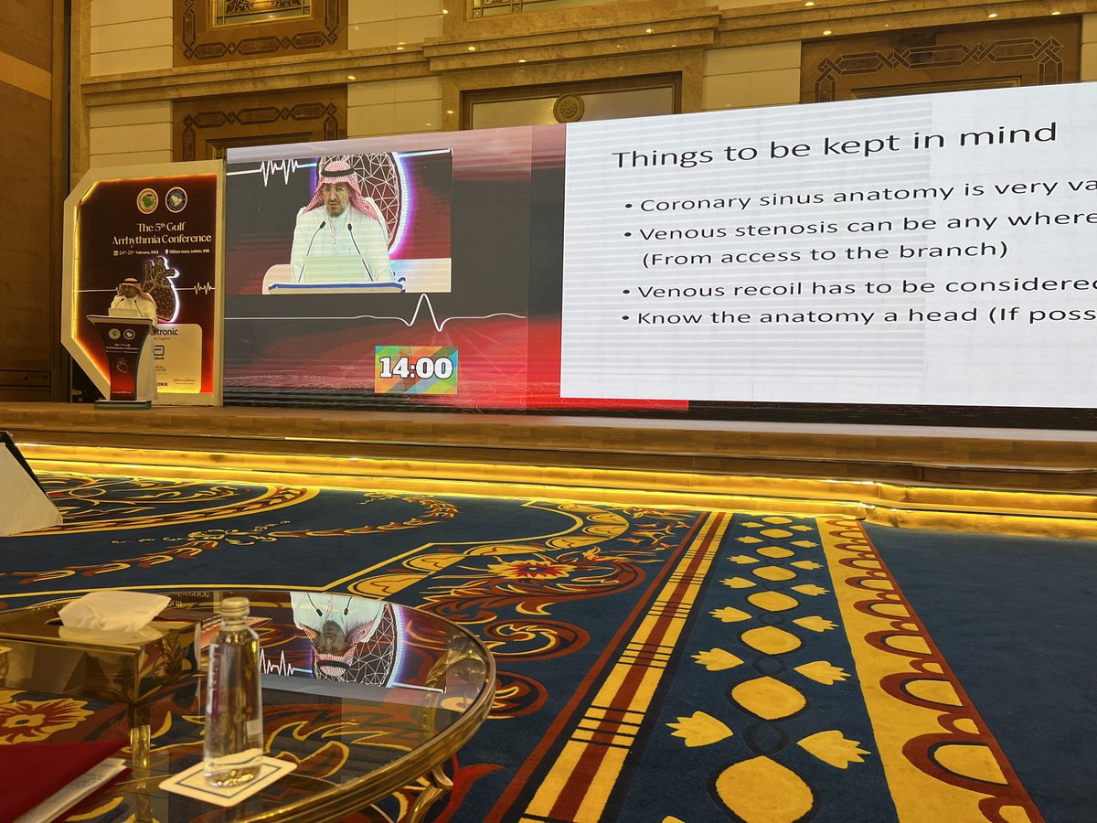 #GAC2023  Dr. Ahmed Al Fagih presenting How to overcome challenging venous access?