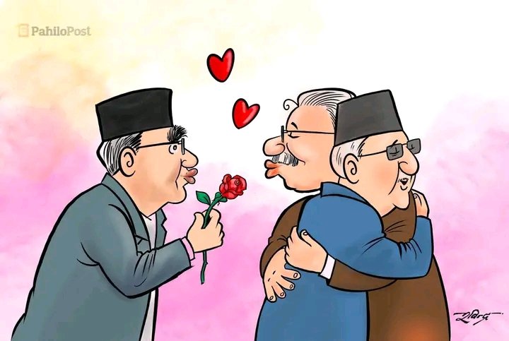 राजनीति 
   कोदो रोप्दा लाएको पिरती 
   छुट्यो कोदो गोड्ने बेलामा 🥴