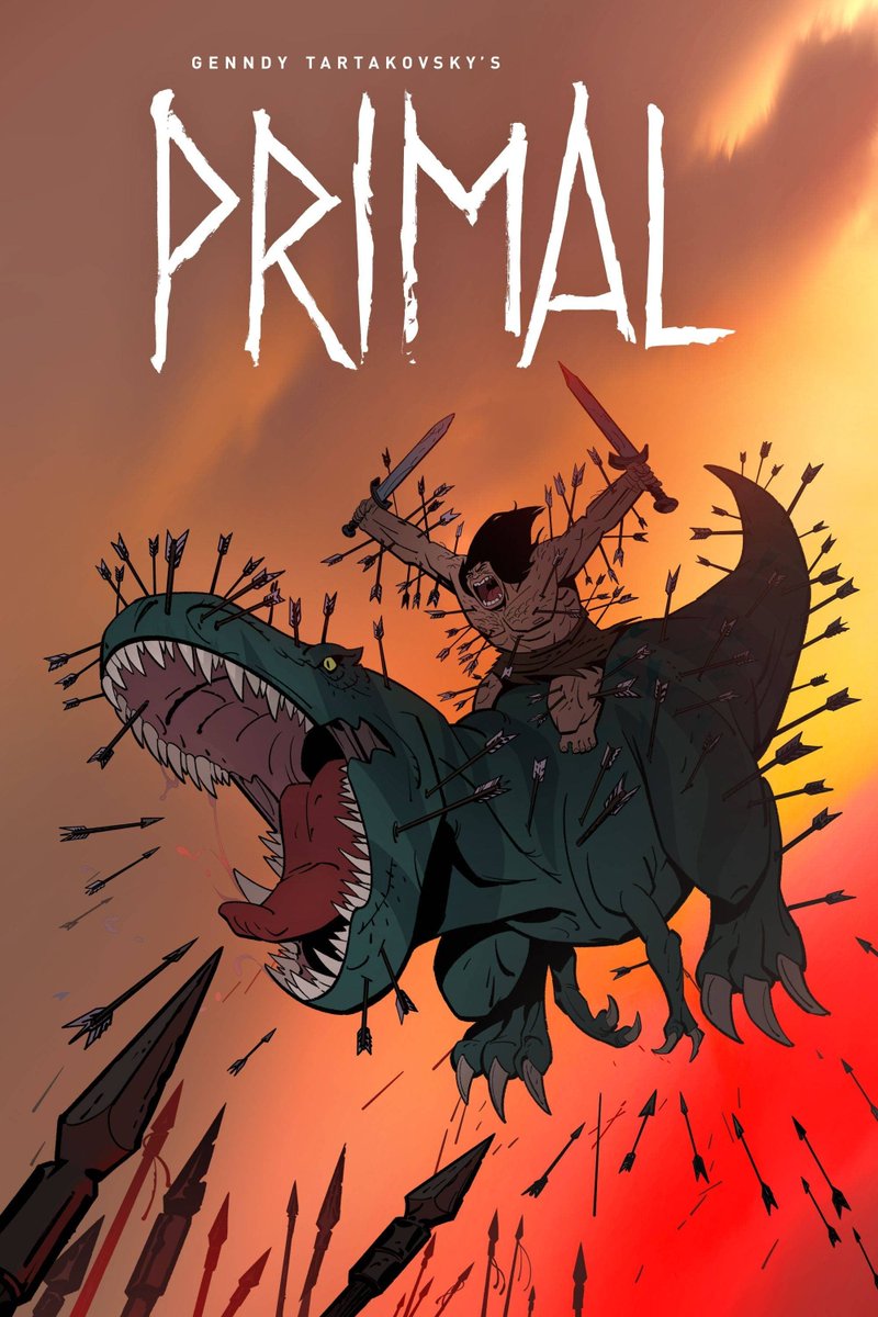 jsejcksn's tweet photo. I've been watching Genndy Tartakovsky’s Primal recently: it's brutal and beautiful https://t.co/stKOHsl8lZ