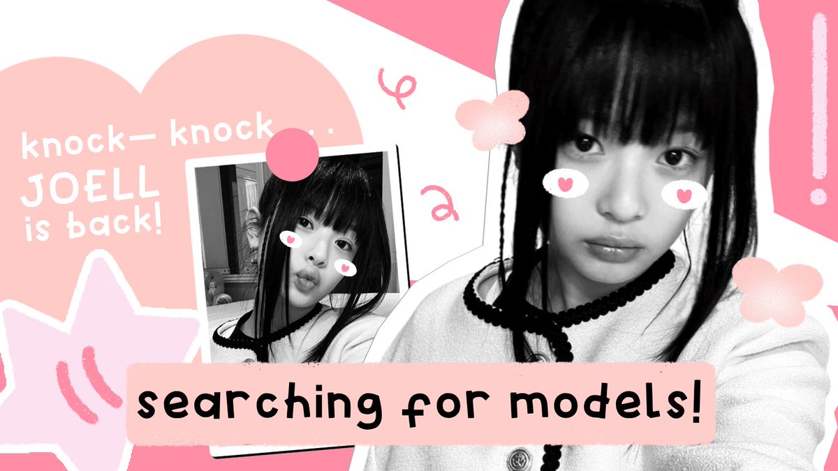 ⠀⠀

🧩 : help rt? thanks!‧₊

Hayii! Setelah rest lama, Joell mau cari model untuk katalog Joell. So, kindly drop beberapa photo serupa (yang ga kepotong yaa), your name and also nickname. Akan aku buat secepatnya, hehe 🐇 Thank you for helping! ⟢₊ #zonauang 
⠀ ⠀