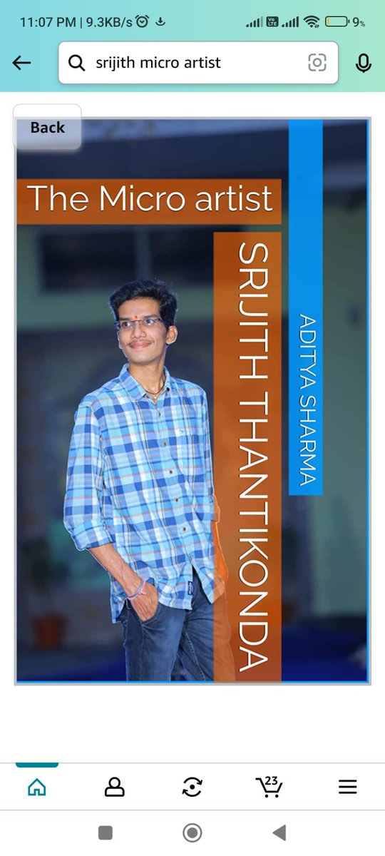 SRIJITH02's tweet image. A book about my Artworks.Thank You Dr.Aditya Sharma Ji for this wonderful Book📔...now it is Available on Amazon #Kindleedition ❤️