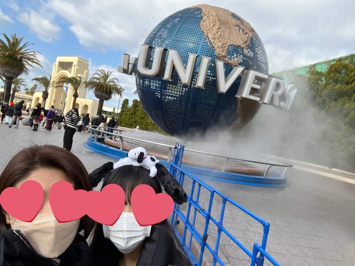 0:30出発の7時間運転🚗 ³₃
大阪最高‼️
疲れてる場合ではない‼️
次女はスキズに会えてズルいので長女とデート♡