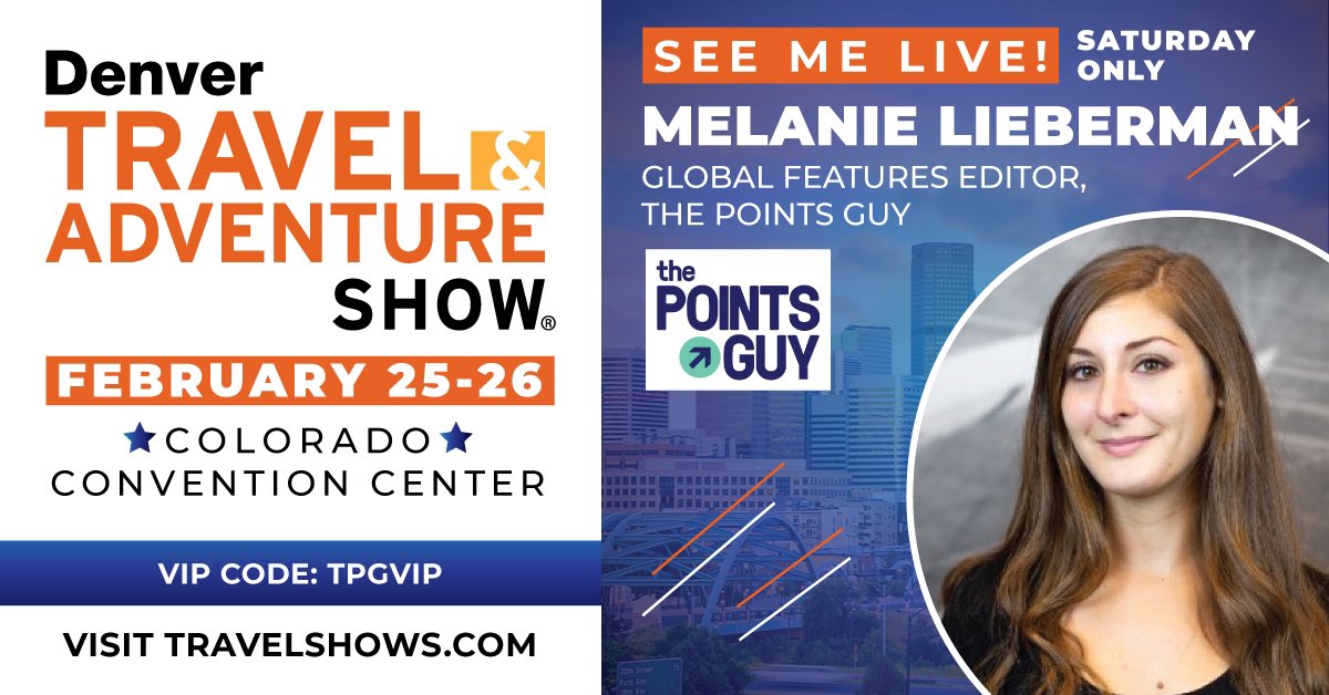 Melanie Lieberman (@melanietaryn) on Twitter photo It’s not too late to get your tickets! bit.ly/3xDHovU Come chat travel with me at the Denver <a href="/TravAdventure/">TravelAdventureShow</a> twice on Saturday — 10:30 am and later at 4 p.m. at the Colorado Convention Center. #denvertravelshow It’s not too late to get your tickets! bit.ly/3xDHovU Come chat travel with me at the Denver <a href="/TravAdventure/">TravelAdventureShow</a> twice on Saturday — 10:30 am and later at 4 p.m. at the Colorado Convention Center. #denvertravelshow