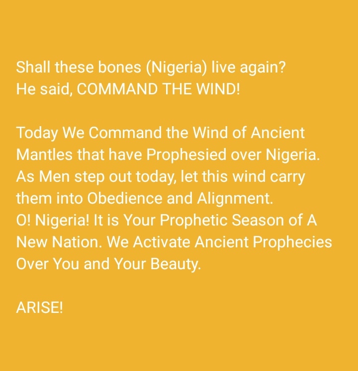 favourikpeazu's tweet photo. So I Declare!
Declare it!
#graceboy https://t.co/Fzy2Sy2URS