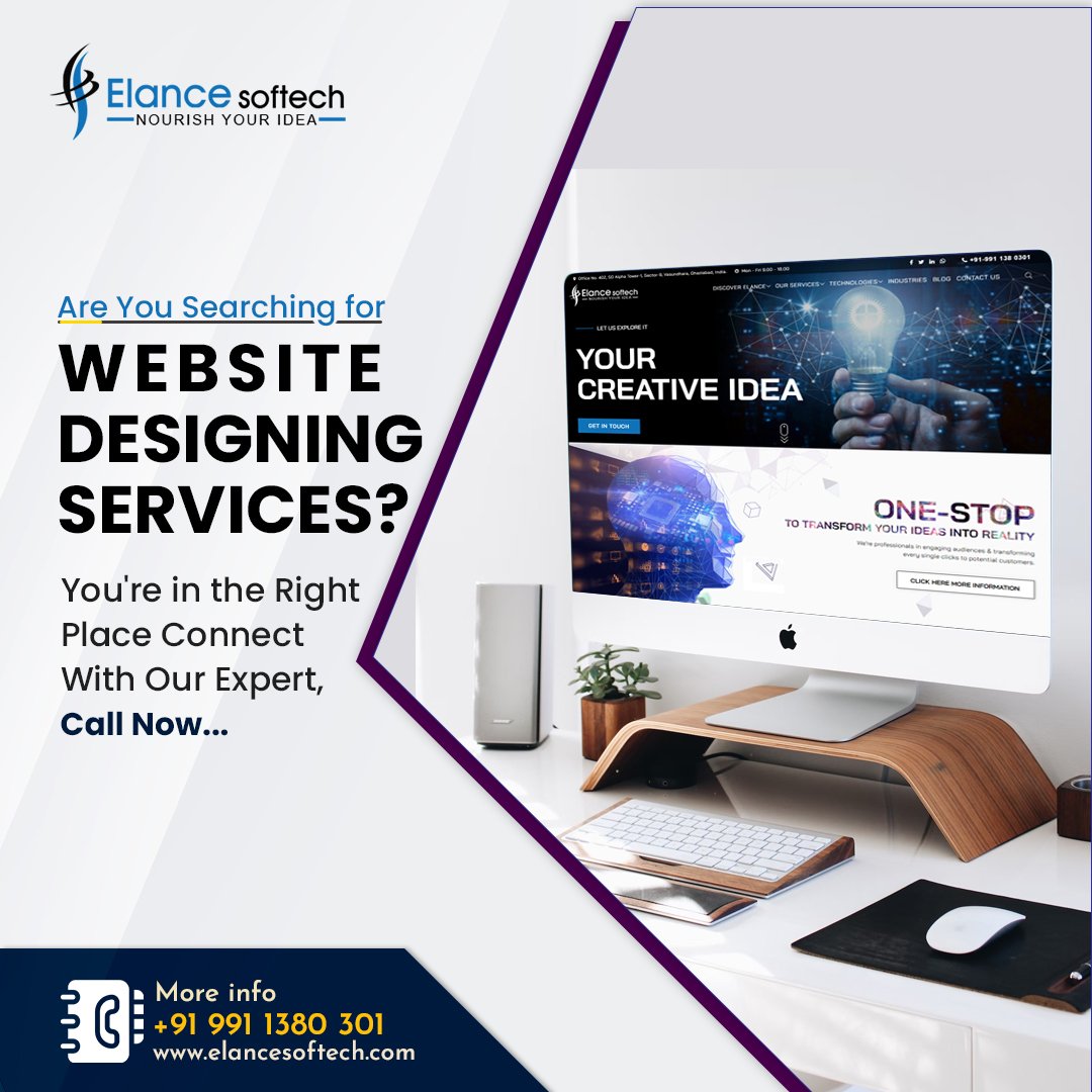 ElanceSoftech's tweet photo. Looking for Website Design Services?
Connect With Our Expert, Call Now or Just Drop Enquiry
βοΈ Mail ID: info@elancesoftech.com
π Call: +91-9911380301
#WebsiteDevelopmentCompanyinIndia, #Websitedesigningcompanyindelhi #Webdesigncompanyindia, #SEO #SEM #SMO https://t.co/eMBm62t0g4