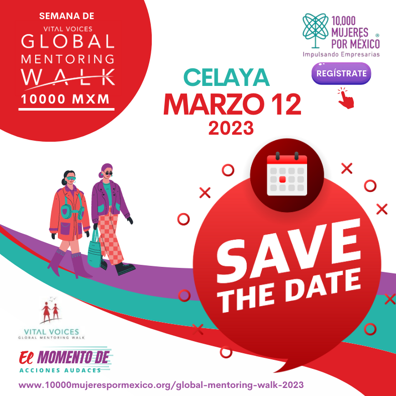 10000MujeresMex's tweet photo. Para todas las empresarias de Celaya, te esperamos en la caminata "Global Mentoring Walk 10,000 MxM"💎

📅 12 de marzo 2023
📍 Celaya

¡Regístrate ahora en el siguiente link!
👇👇👇👇👇
Registro ➡️➡️https://t.co/4WpxW7kCy2
#10000MxM #Empresarias #Emprendedoras #Celaya https://t.co/l2sanVtZ9K