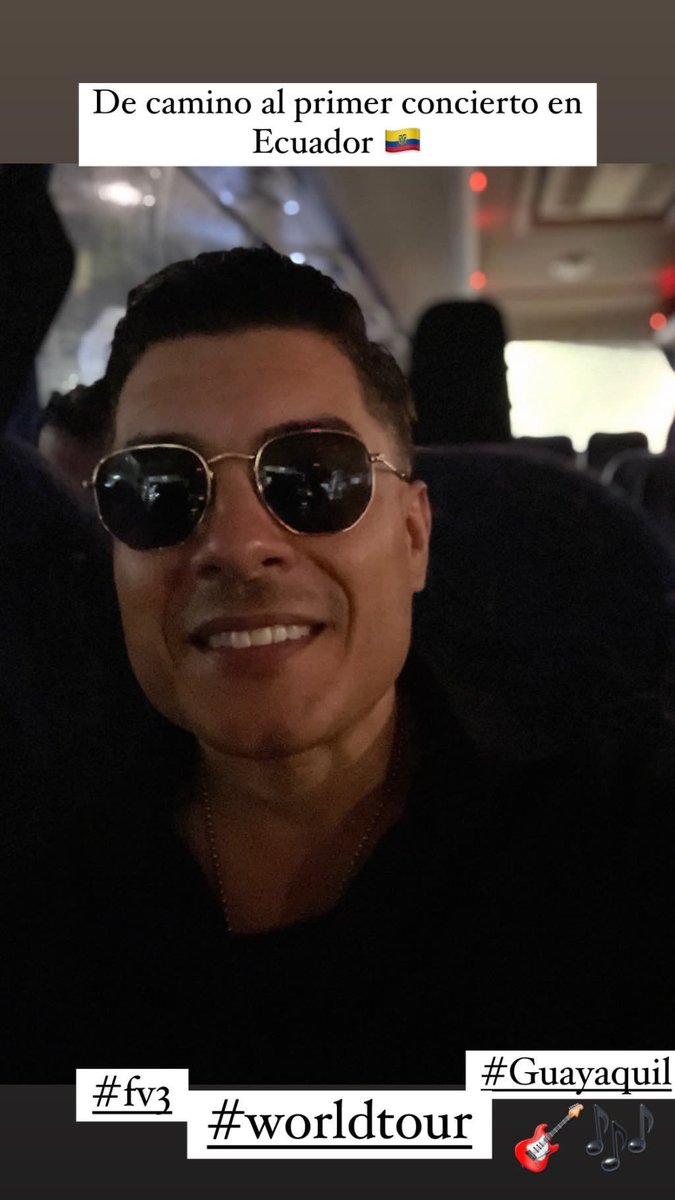 OfficialAlvinM's tweet photo. Ready to rock. Let’s go! 
#alvinmedina 
#romeosantos 
#fv3 
#worldtour 
#guayaquil 
#ecuador https://t.co/xeLiHjA1G4