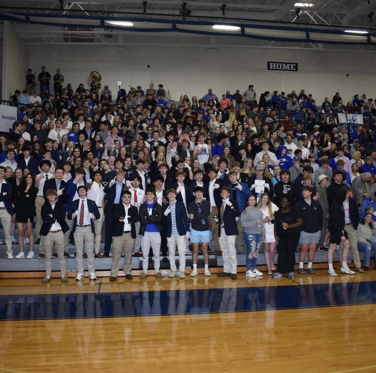 BEST SECTION IN THE STATE. #districtchamps #roadtorupp #hailcatholic