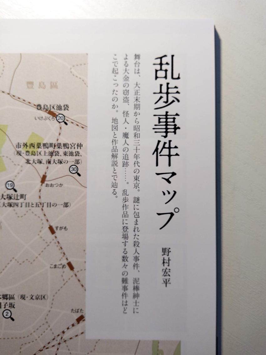 別冊太陽『江戸川乱歩--日本探偵小説の父』戸川安宣監修(平凡社)に「パノラマ島奇譚」について寄稿しました。エッセイや評伝から土蔵に乱歩事件マップ貼雑年譜等々濃厚な一冊。
https://t.co/PIDvzoA463 