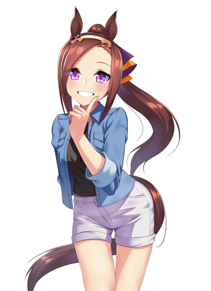 ダイワスカーレット(ウマ娘) ,ウオッカ(ウマ娘) 「あまり描いてないけど #ウマ娘2周年 」|鍵山/Clave イラストレーターのイラスト