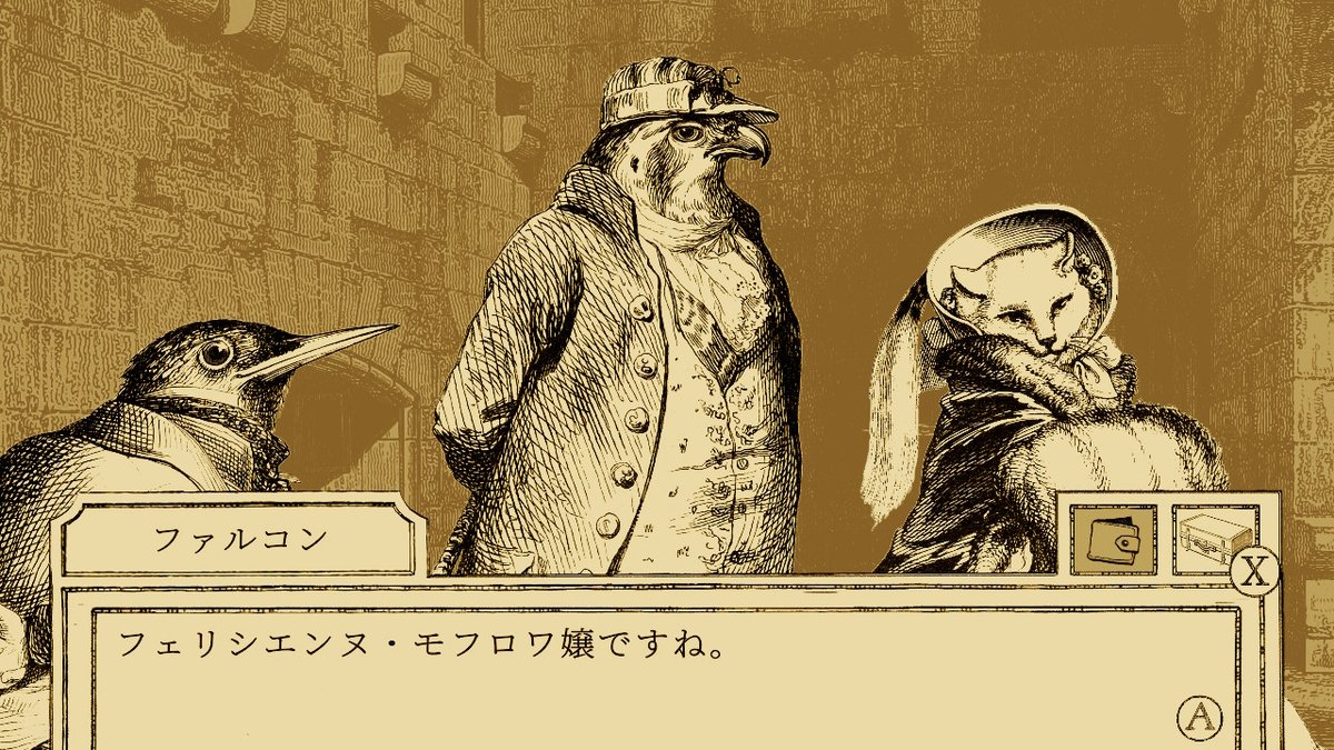 aimf0324's tweet image. 可愛いな
 #鳥類弁護士の事件簿 #AviaryAttorney #NintendoSwitch