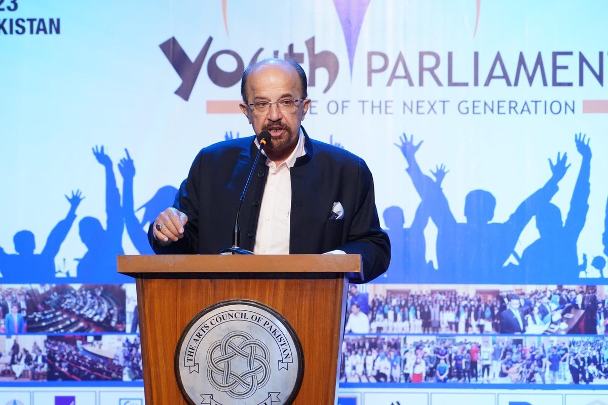 Fsnaqvi's tweet photo. Glimpses of "GRAND ELECTION DEBATE" organized by Youth Parliament on the occasion of Youth Parliament Sindh Cabinet Elections 2023 on Saturday, February 2023.
#YouthParliament #YP #FlyOnTop #JadeedPakistan #YPSC2023 #election2023 #YPelections https://t.co/aZtGOvY4rg