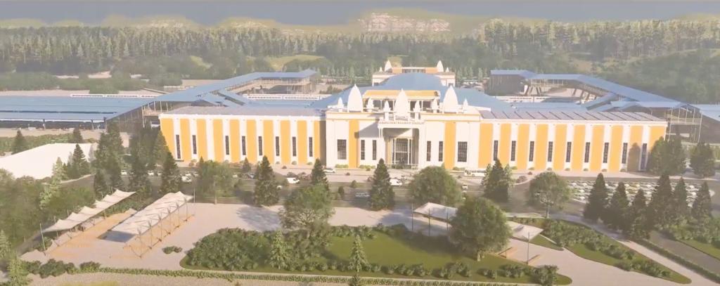 RailMinIndia's tweet photo. Majestic Makeover: Proposed design of the to be redeveloped Jammu Tawi Railway station. https://t.co/5mWKTaCypu