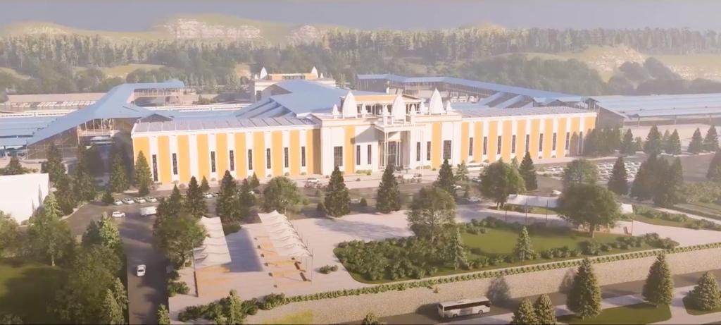 RailMinIndia's tweet photo. Majestic Makeover: Proposed design of the to be redeveloped Jammu Tawi Railway station. https://t.co/5mWKTaCypu
