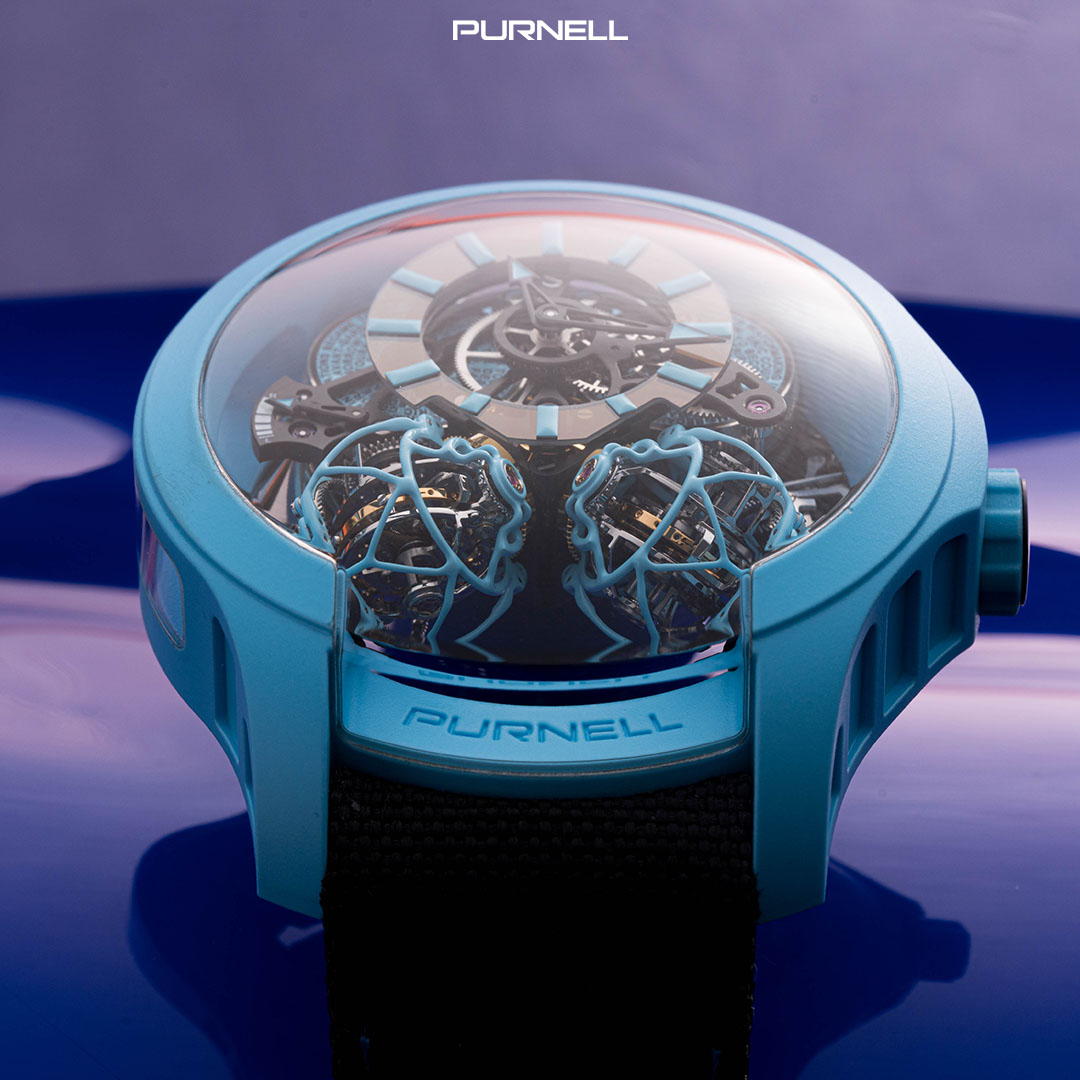 purnell_watches's tweet photo. The Double Spherion: Powered by Performance
The World's Fastest Double-Triple Axis Tourbillon

#morefuturethanpast #purnellwatches #EscapeII #tourbillon #spherion #tripleaxistourbillon #swisswatchmaking #watchcollector #watchgeek #watchlovers #ericcoudray #watchaddict #watchfam https://t.co/TFQBeijeyy