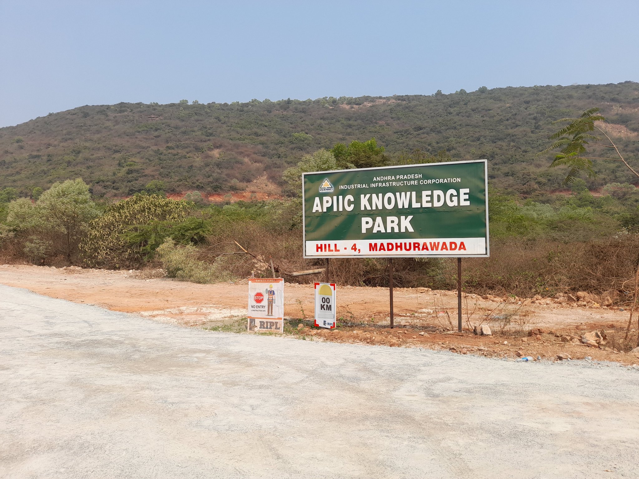 Sudeer on Twitter "Hill Top Road construction work is going on at