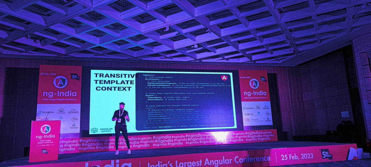 debug_dk's tweet photo. Angular Template Context Mental Model
By @tomastrajan
AT #ngindia #ngindia2023 https://t.co/9NThE0f1ba