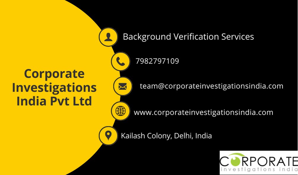 CorporateInve10's tweet photo. Reduce the risk of negligent hiring. Get a complete picture of the candidate with us! Drop us a line:
team@corporateinvestigationsindia.com
#educationverification #employmentverification #addressverification #bgv #bgvvendor #ebc #nasscom #nasscomcertified #backgroundverification https://t.co/A5XTNICgpw