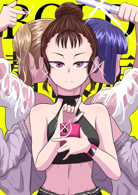 こっちの垢にもお裾分けオリジナルイラストたち 