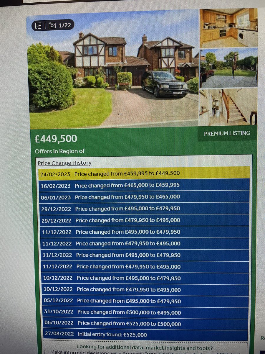 richcollwood's tweet photo. @moving_charlie just come across this on Rightmove. I’ve recently heard you talking about ‘chasing the market down’ but this guy’s taking the biscuit!  🤯 https://t.co/BfgqaDCFbh