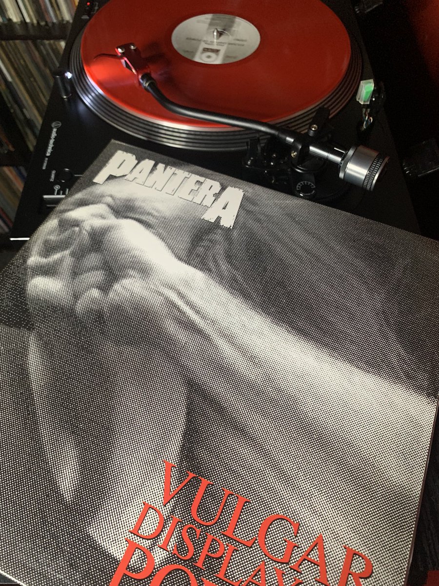 February 25th 1992, @Pantera would drop their sixth album Vulgar Display of Power. #pantera #vulgardisplayofpower #albumanniversary #music #HeavyMetal #vinyl #vinylcollection #vinylcollector #vinylcommunity #vinyljunkie #vinylrecords