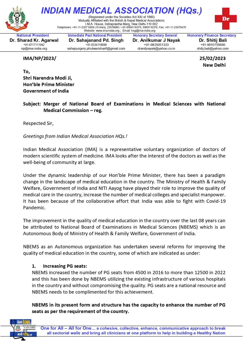 Indian Medical Association tweet media