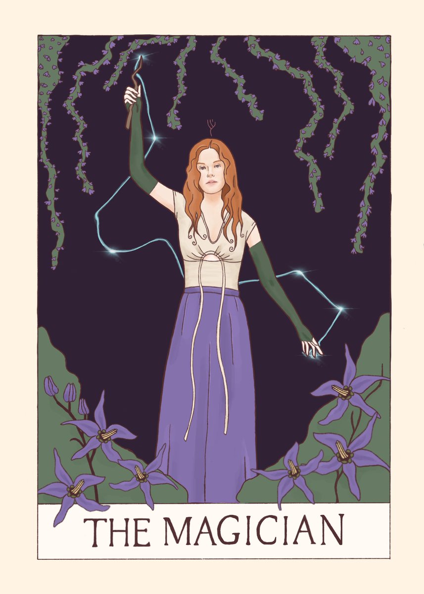 EmmaS_Stobo's tweet photo. Made a resolution to put my work out there and been obsessed with #Willow so I here are some lil tarot cards of the girls #RenewWillow https://t.co/gbXpvi3i8D