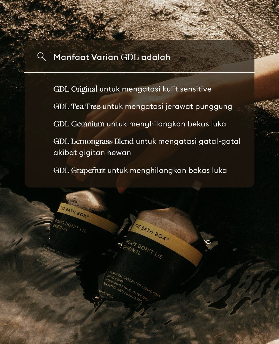 Hai everyone💗💞

Aku mau kasih perfect combo buat kamu yang bingung harus pilih varian GDL yang mana untuk permasalahan kulit🤔👇🏻