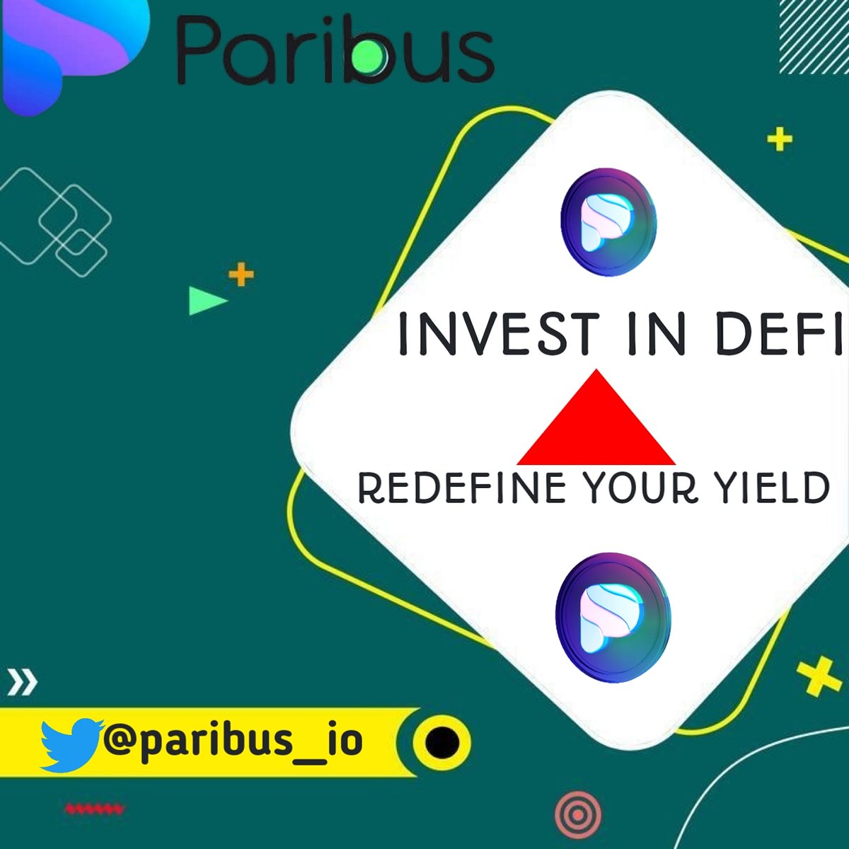 AbrahamUdex's tweet photo. Invest in Defi 
And redefine your yield 
#paribus 
#NFTs https://t.co/yLVjZCq6Xx