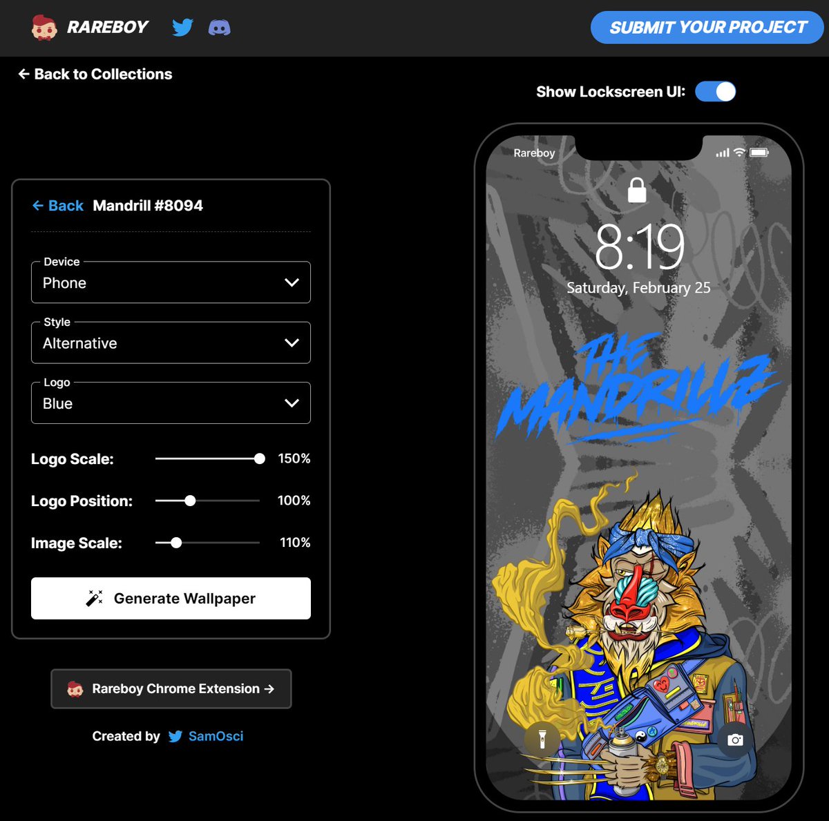 The Mandrillz NFT ™️💤 (@themandrillz) on Twitter photo 📢#Mandrillz, our Anniversary Present came early!
🔥@RareboyApp x <a href="/TheMandrillz/">The Mandrillz NFT ™️💤</a> app is live! 🔥
Customize your phone background with your favorite Mandrillz pfp.
#DrillzHorde post yours in the comments, like, RT and tag 3 fds. Tmw #Giveaway a Mandrillz NFT.
#CNFTs #NFTs 📢#Mandrillz, our Anniversary Present came early!
🔥@RareboyApp x <a href="/TheMandrillz/">The Mandrillz NFT ™️💤</a> app is live! 🔥
Customize your phone background with your favorite Mandrillz pfp.
#DrillzHorde post yours in the comments, like, RT and tag 3 fds. Tmw #Giveaway a Mandrillz NFT.
#CNFTs #NFTs