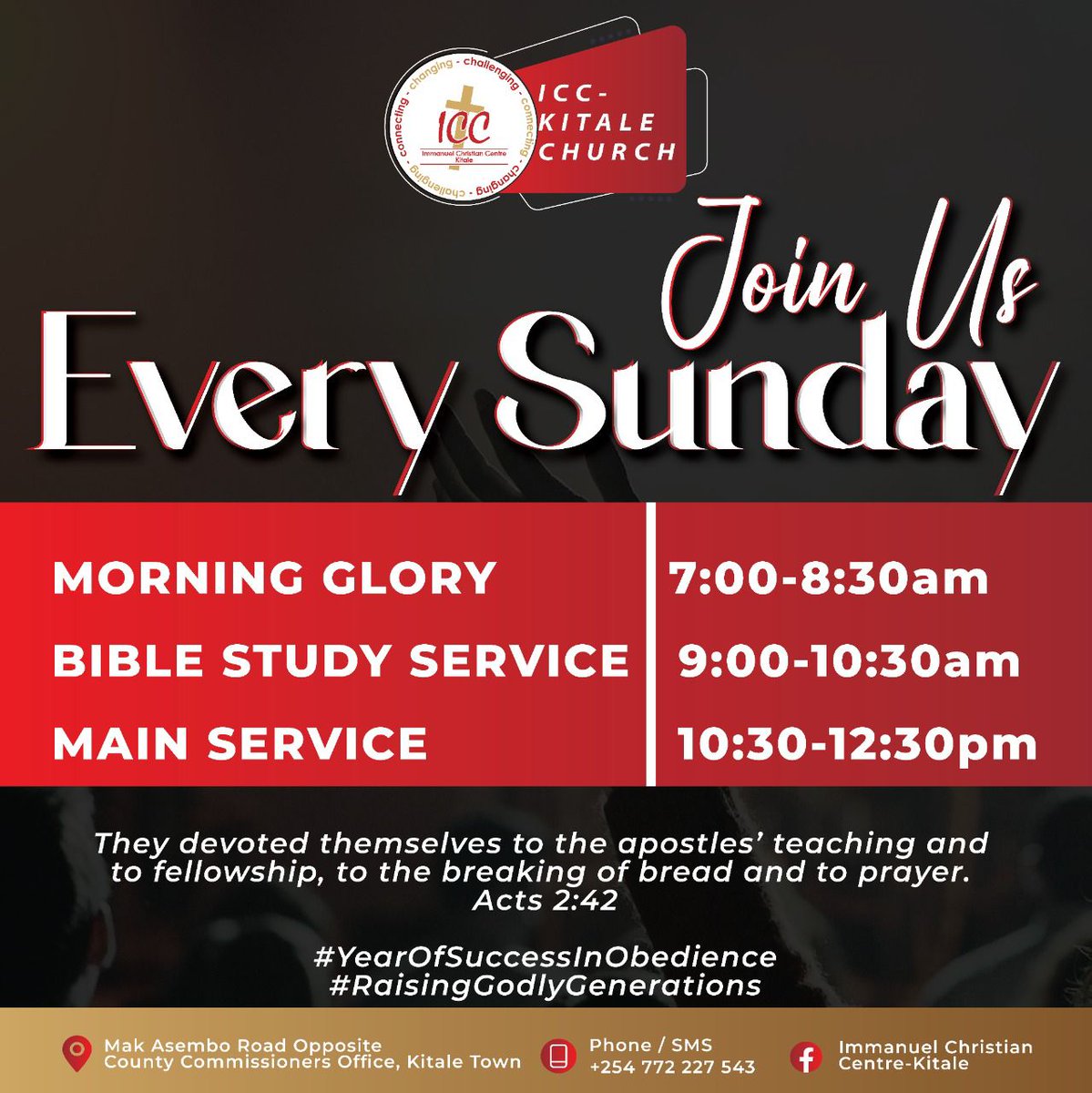 icc_kitale's tweet photo. Join this Sunday for a great Worship Service https://t.co/gfTekbygh5