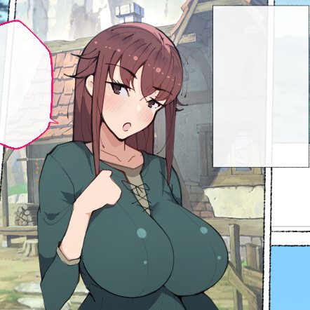 モブ感を狙いすぎちゃったのが
違和感あったので

村娘さんの顔を修正しました! 