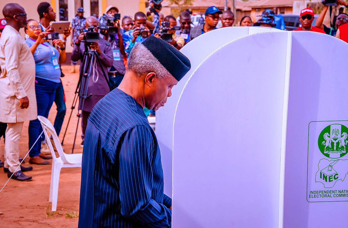Prof. Yemi Osinbajo tweet media