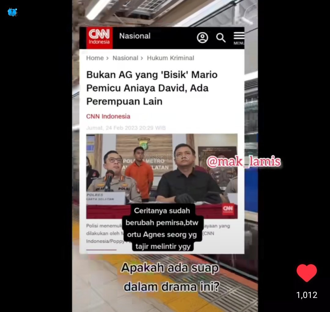 [askrl]  Ada perempuan lain ceunah 😭 Mari kawal Drama ini sampe akhir karena diliat-liat si Agnes Nih bekingannya banyakkk 😃