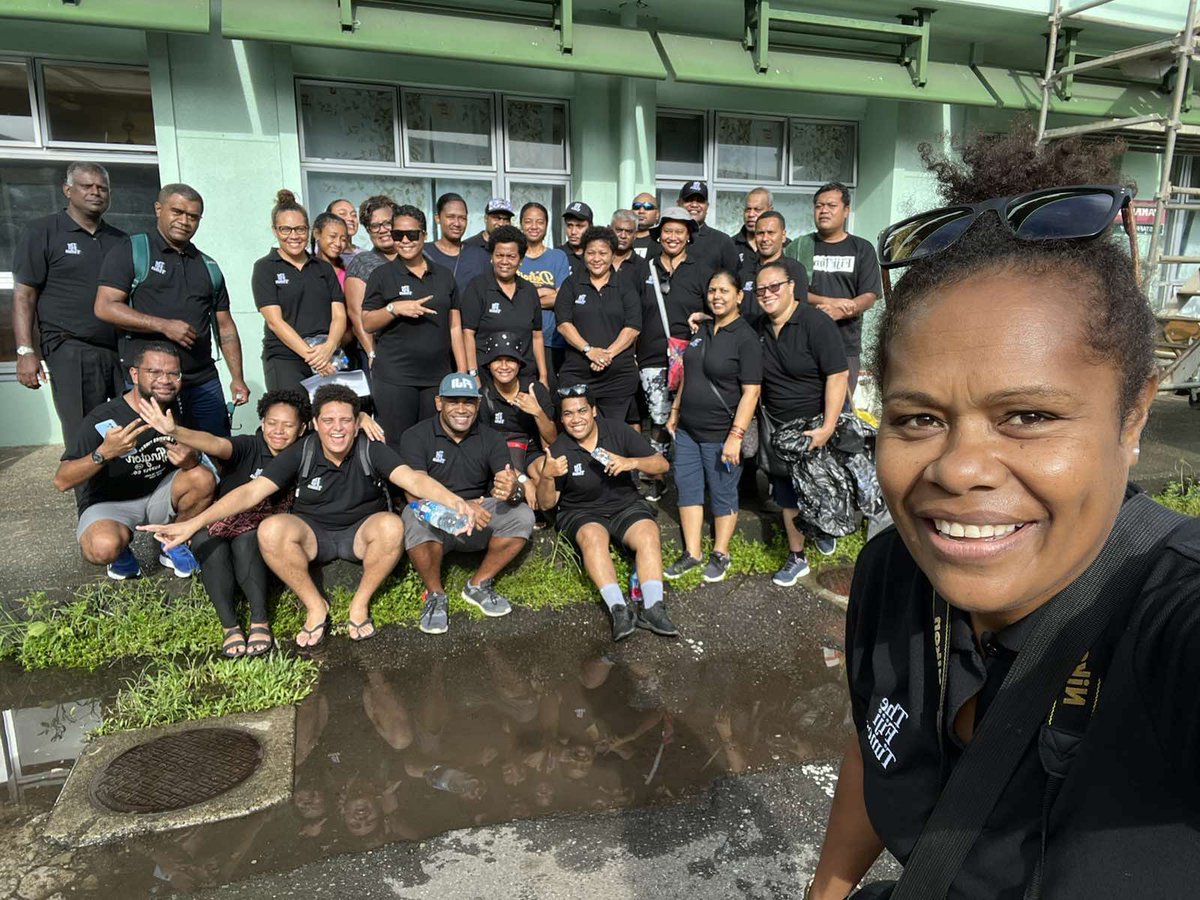 nunyobzns's tweet photo. Team @fijitimes for the #CWMH Cleanup campaign. @auntywata @fijiandreamer @KvtGoat @DeeBau7
#TeamFiji #CleanUp #CWM https://t.co/FxsZ2F6SHt