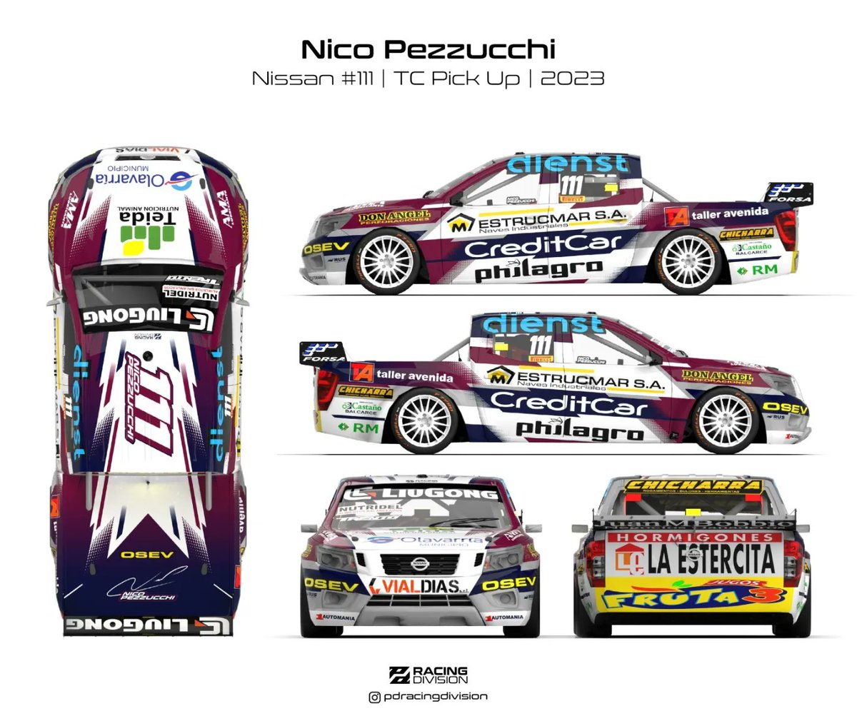 Les presento la version 2023 de mi Nissan!!! Muchas gracias a cada uno de mis sponsors que lo hacen posible y a todos los que siempre estan!!!
Espero les guste!!